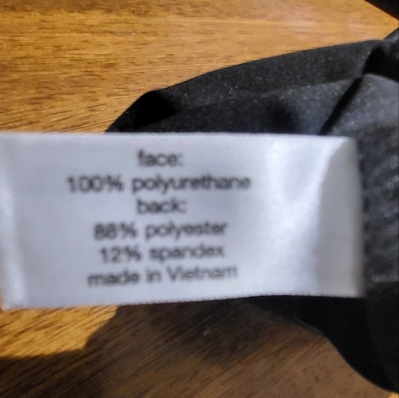 NWT Lane Bryant Women's Faux Leather Super-Slim Fit Black Size 24 Short - Picture 11 of 11